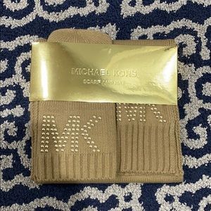 Michael Kors scarf and hat